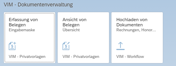 SAP-FIORI - Hochladen von Dokumenten