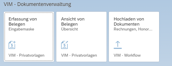 SAP-FIORI - Hochladen von Dokumenten 